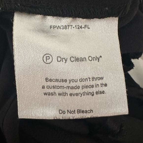 Fame and Partners Benton Jumpsuit Black Satin Size 14 - Picture 7 of 10